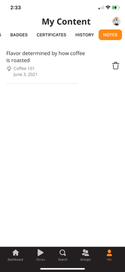 Notes Page