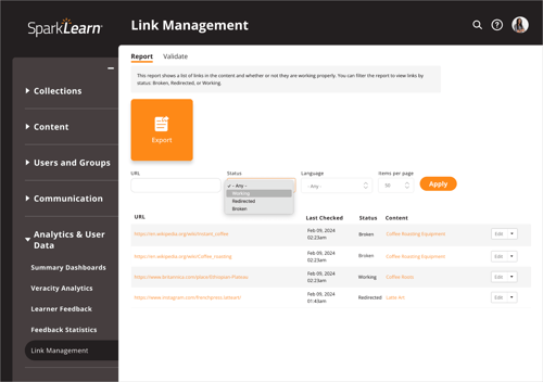 LinkManagement-Report