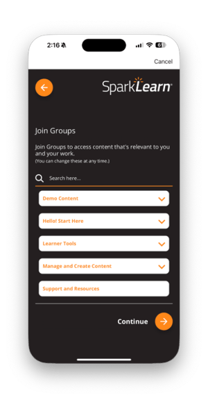 SparkLearn_choose groups