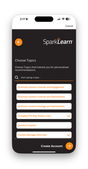 SparkLearn_chooseTopics